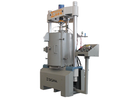 High-vacuum hot pressing sintering furnace